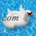 Swimline Giant Inflatable Ride-On 75-Inch Swan Float For Swimming Pools | 90621   